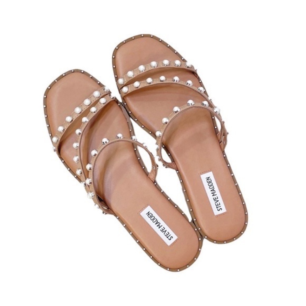 Steve Madden Skyler Pearl Sandals Size 8